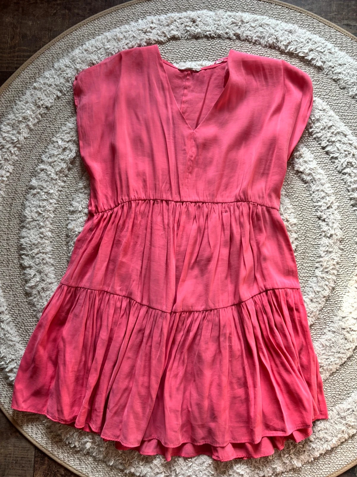 Robe rose Mango taille S
